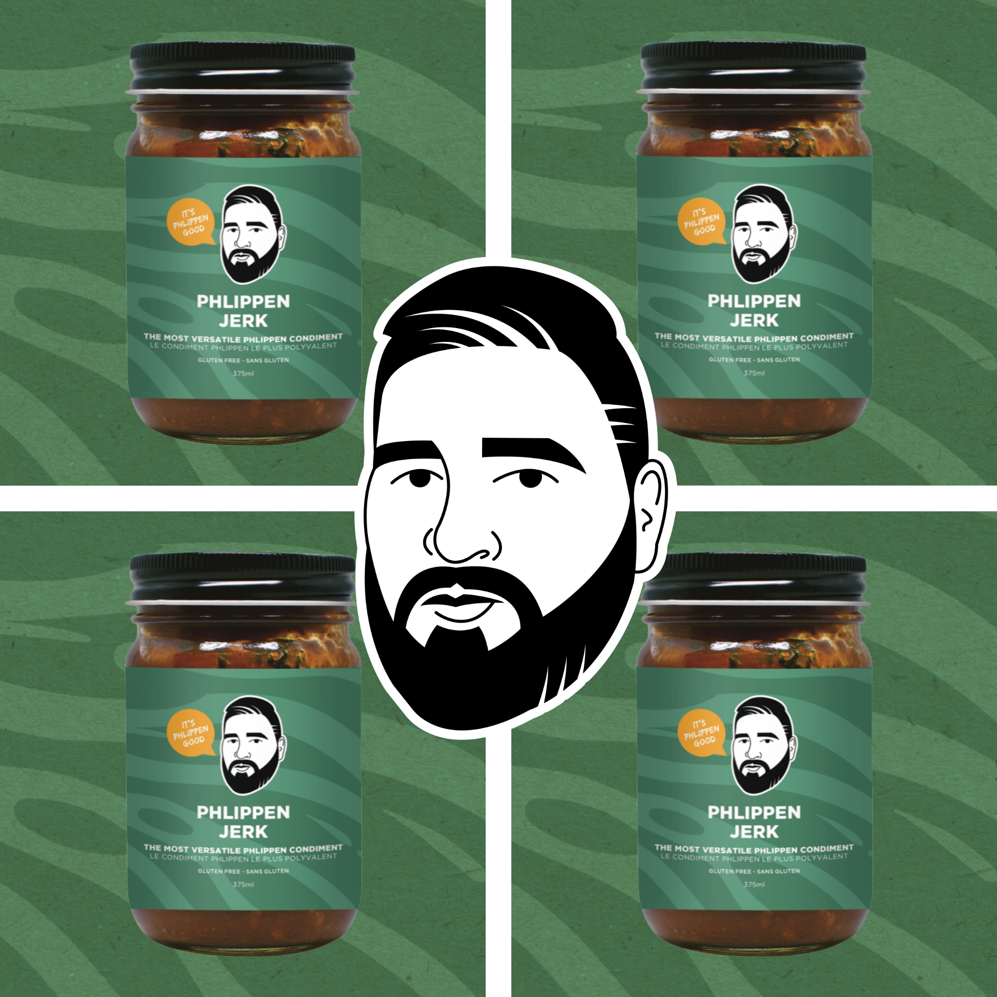 Phlippen Jerk - Case (12 jars)