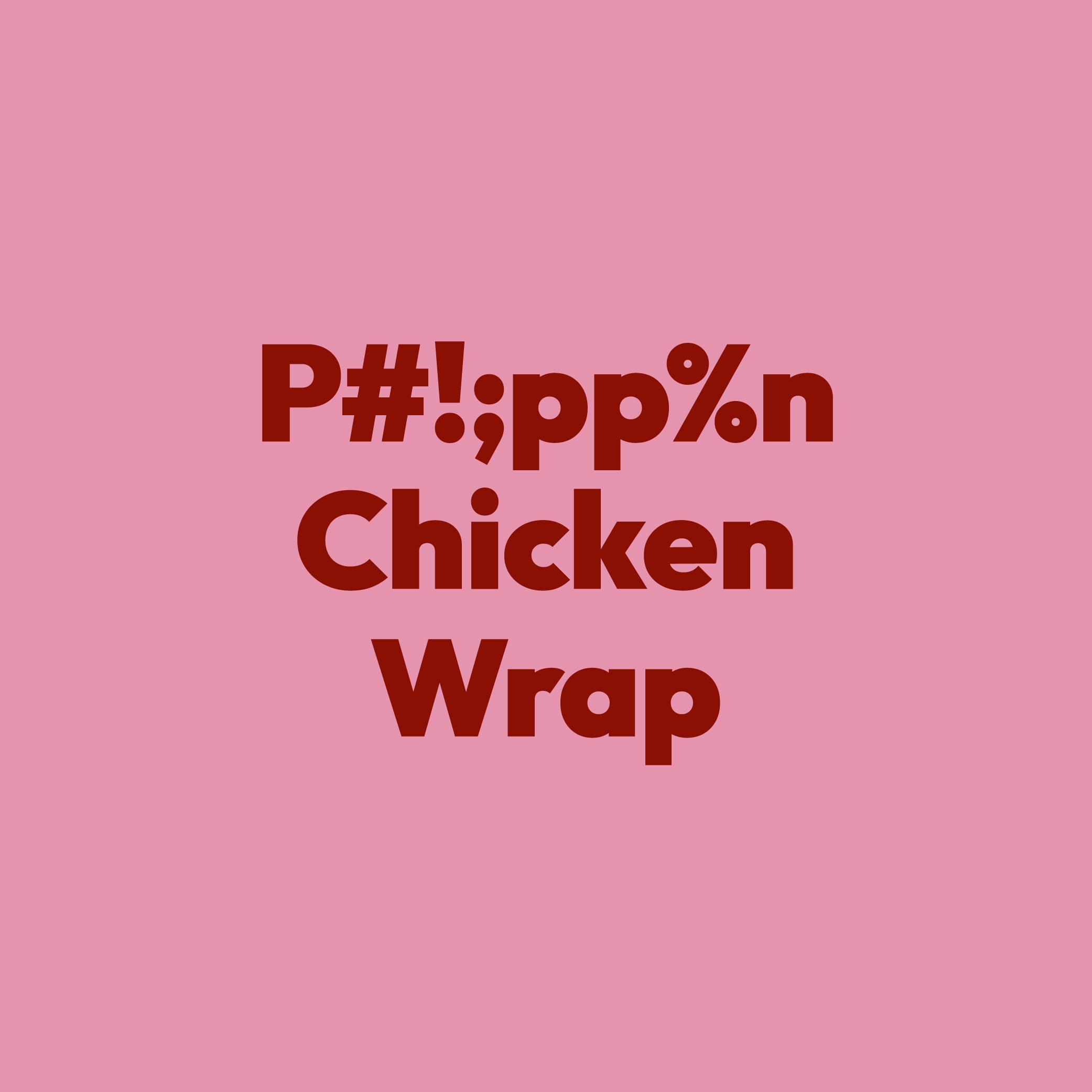 Phlippen Chicken Wrap