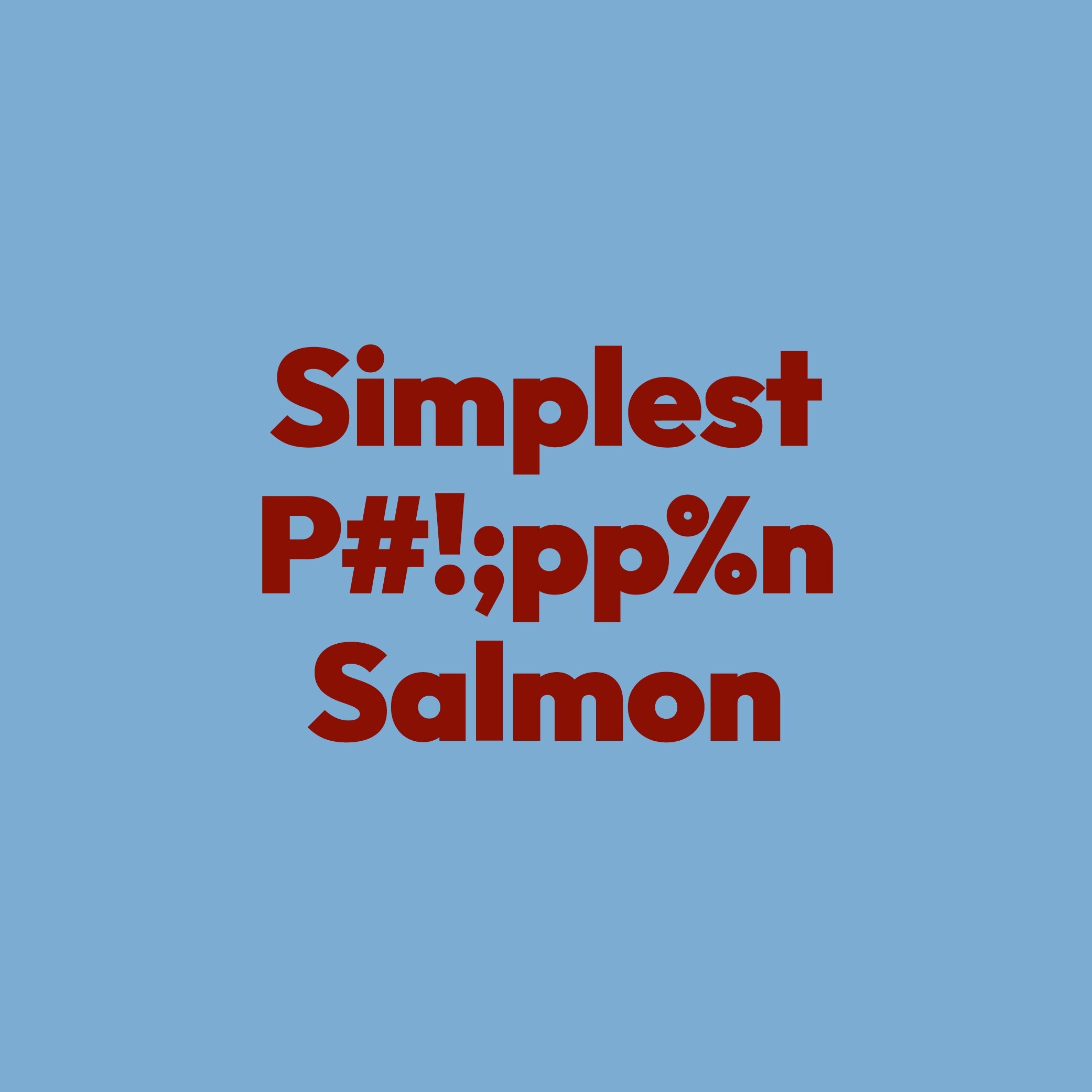 Simplest Phlippen Salmon